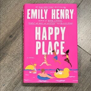 'Happy Place' Novel - Pink Cover